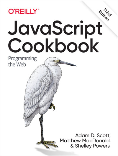 JavaScript Cookbook, 3rd Edition cover